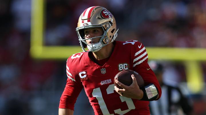 San Francisco 49ers quarterback Brock Purdy (13)