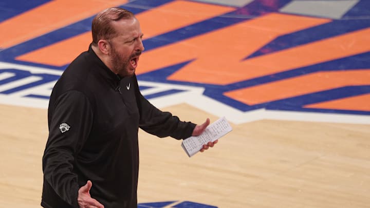 New York Knicks head coach Tom Thibodeau New York Knicks head coach Tom Thibodeau