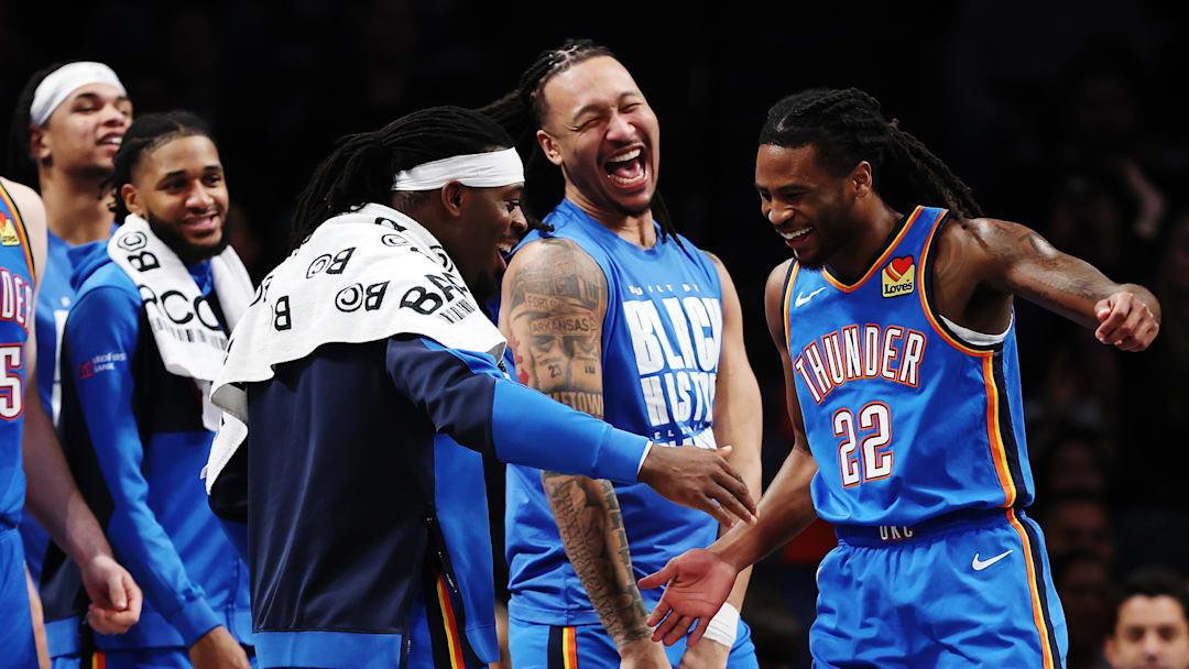 Oklahoma City Thunder v Brooklyn Nets