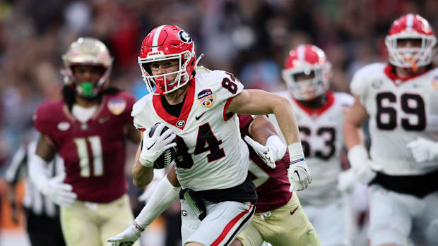 Georgia Bulldogs wide receiver Ladd McConkey 