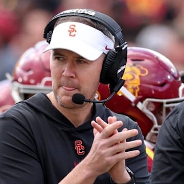 USC trojans lincoln riley college football playoff big ten Recruiting Transfer NIL Tanook Hines husan longstreet quarterback