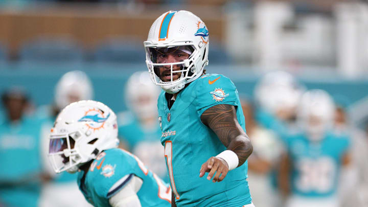Tagovailoa and the Dolphins have now lost four of its last five games. Tagovailoa and the Dolphins have now lost four of its last five games.