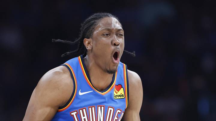 Oklahoma City Thunder forward Jalen Williams