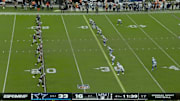 The Raiders attempted an onside kick on a punt against the Cowboys