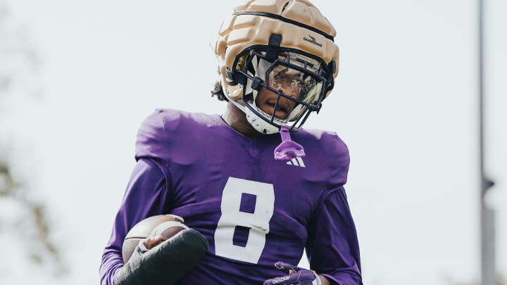 Cameron Broussard is making a strong push for a starting safety job at the UW.