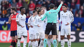 Jude Bellingham could not believe he'd been sent off by referee José Luis Munuera Montero