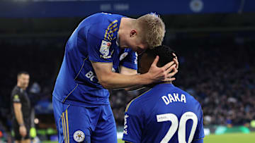 Patson Daka's first goal for over a year.