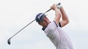 Justin Thomas tees off at the Travelers Championship.