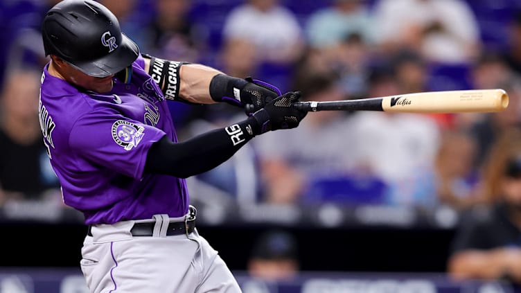 Colorado Rockies v Miami Marlins