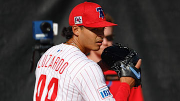 Philadelphia Phillies left-hander Jesús Luzardo