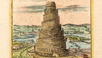 Tower of Babel, 1719. Artist: Mallet, Alain Manesson (1630-1706)