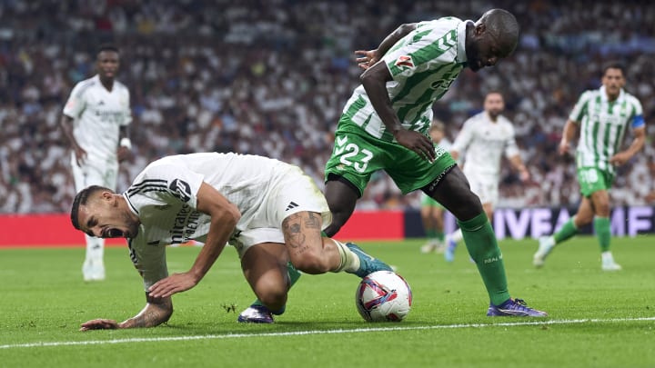 Ceballos has suffered a sprained ankle