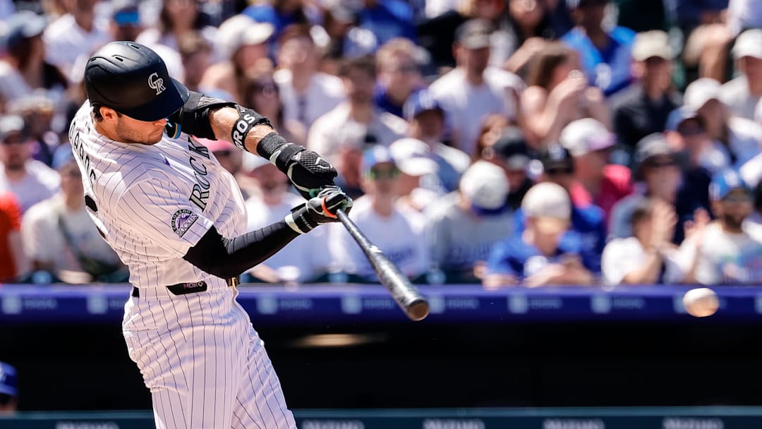 Colorado Rockies third baseman Kyle Karros.