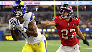 Tampa Bay Buccaneers CB Zyon McCollum got cooked by Chris Collinsworth during the NBC broadcast.