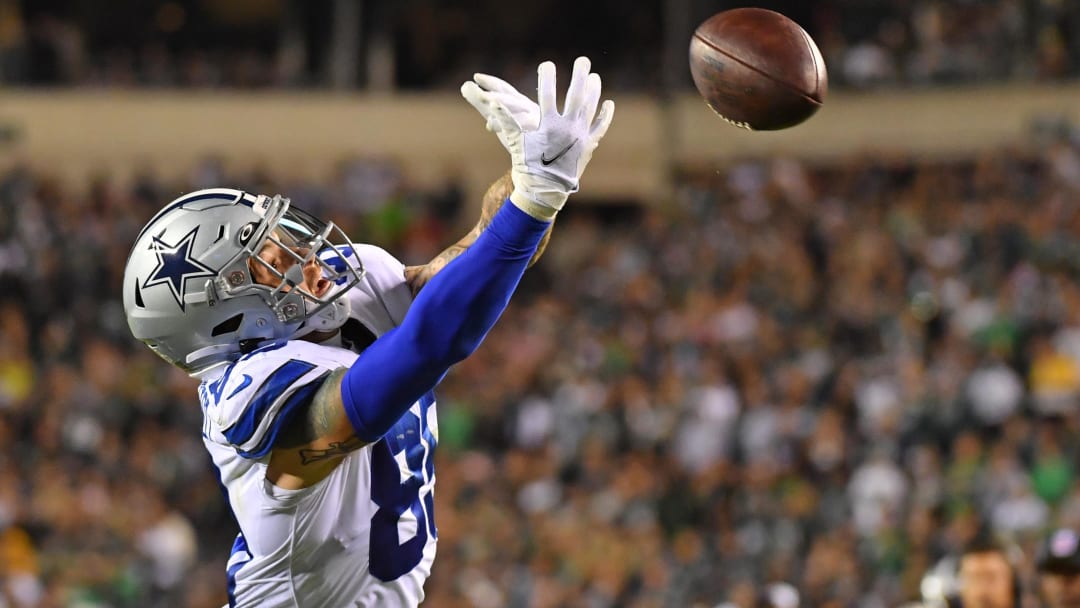 TE Peyton Hendershot is one of five Cowboys on the roster bubble. 