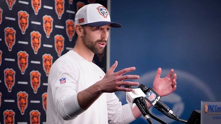 Chicago Bears offensive coordinator Declan Doyle