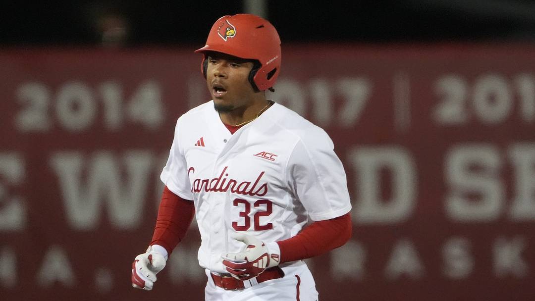 Louisville’s Zion Rose hit a home run against Kentucky at Jim Patterson Stadium in the 119th Battle of the Bluegrass.
April 21, 2026