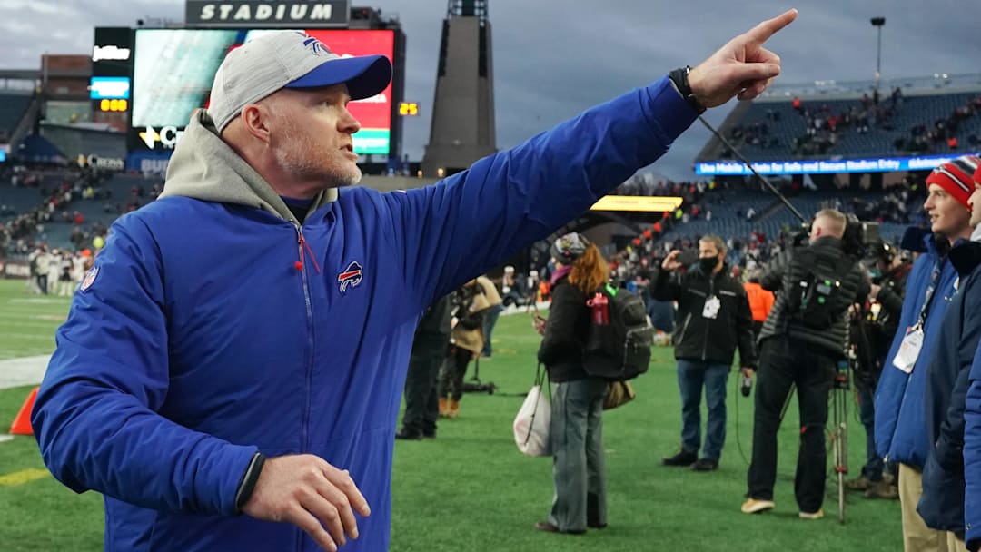 Buffalo Bills head coach Sean McDermott.