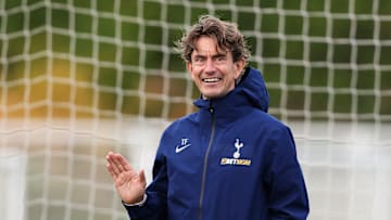 Tottenham Hotspur Training Session And Press Conference - UEFA Champions League 2025/26 League Phase
