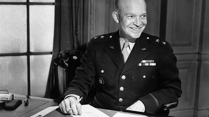 Eisenhower Smiles Eisenhower Smiles
