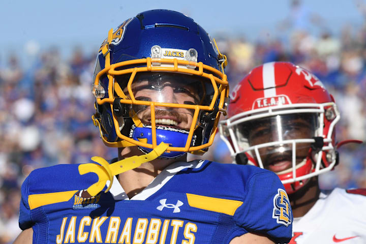 South Dakota State Jackrabbits wide receiver Grahm Goering.