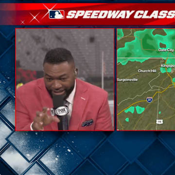 David Ortiz analyzed the incoming weather in Bristol, Tenn.