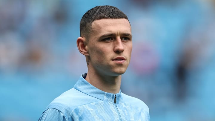 Phil Foden could start on the wing for Manchester City Phil Foden could start on the wing for Manchester City