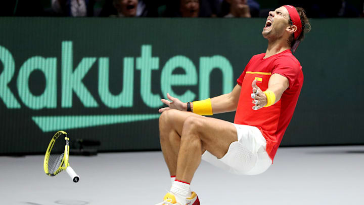 Rafael Nadal at the 2019 Davis Cup
