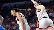 Oklahoma's Skylar Vann and Raegan Beers 