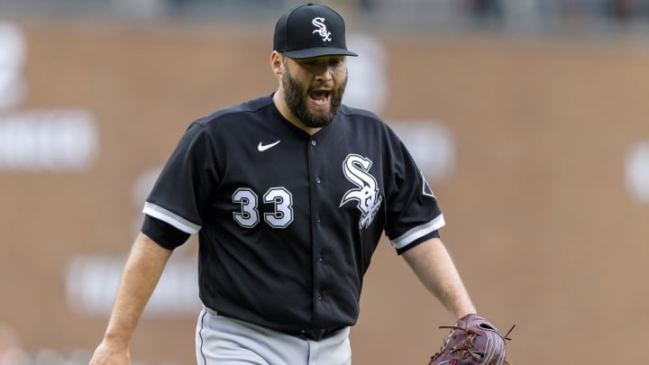 Chicago White Sox starting pitcher Lance Lynn