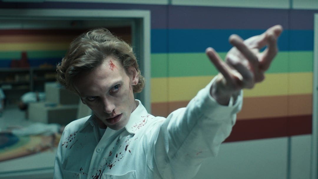 STRANGER THINGS. Jamie Campbell Bower as Peter Ballard in STRANGER THINGS. Cr. Courtesy of Netflix. © 2022