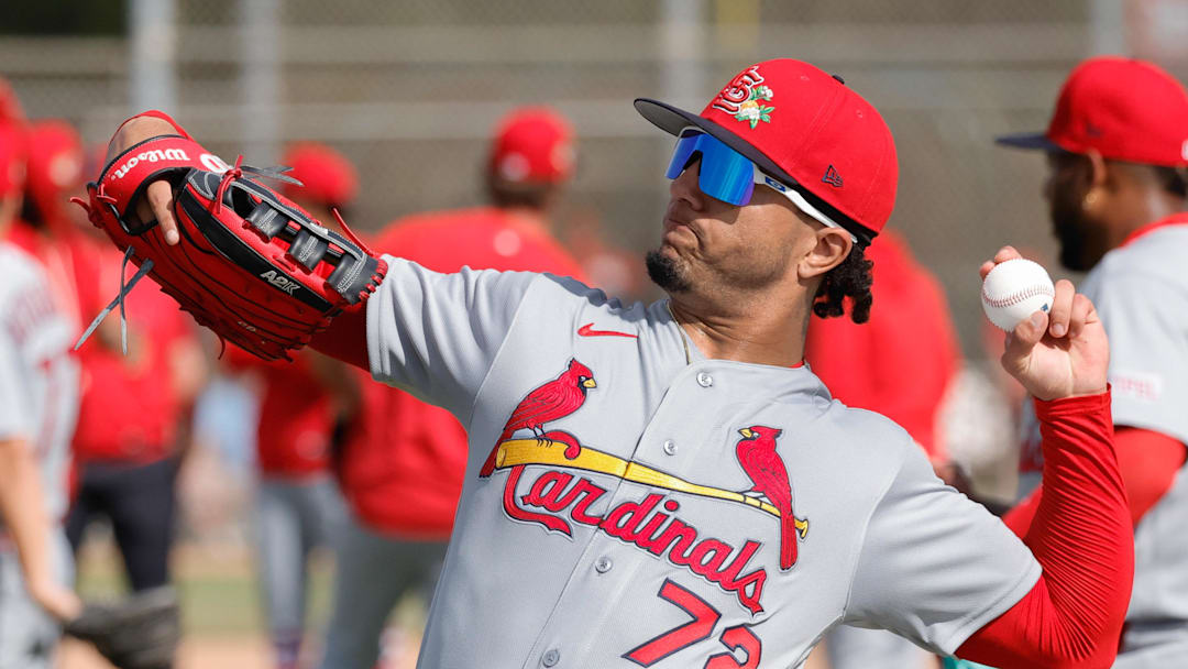 St. Louis Cardinals Chase Davis.