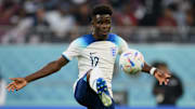 Saka figura como uno de los goleadores del mundial con dos anotaciones