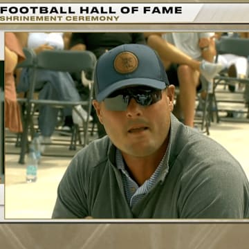 Antonio Gates got choked up thanking Phillip Rivers in his Hall of Fame speech