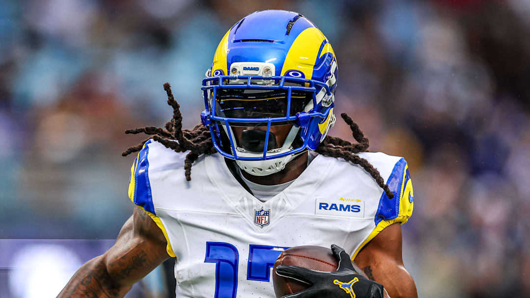 Los Angeles Rams wide receiver Davante Adams Los Angeles Rams wide receiver Davante Adams