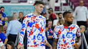 United States forward Christian Pulisic walks in the stands after losing against Netherlands in the 2022 FIFA World Cup