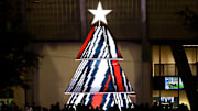 Árbol de Navidad de Rayados de Monterrey