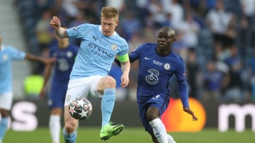 Kevin De Bruyne y N'Golo Kantè