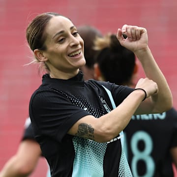 Gotham FC's Esther leads the NWSL Golden Boot race with seven goals in nine games.