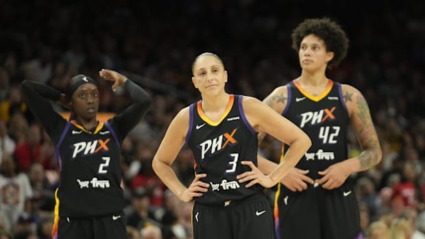 Kahleah Copper, Diana Taurasi, Brittney Grine