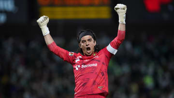 El portero mexicano Carlos Acevedo.
