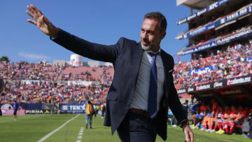 El entrenador Gustavo Matosas.