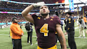Skattebo was a star of the College Football Playoff