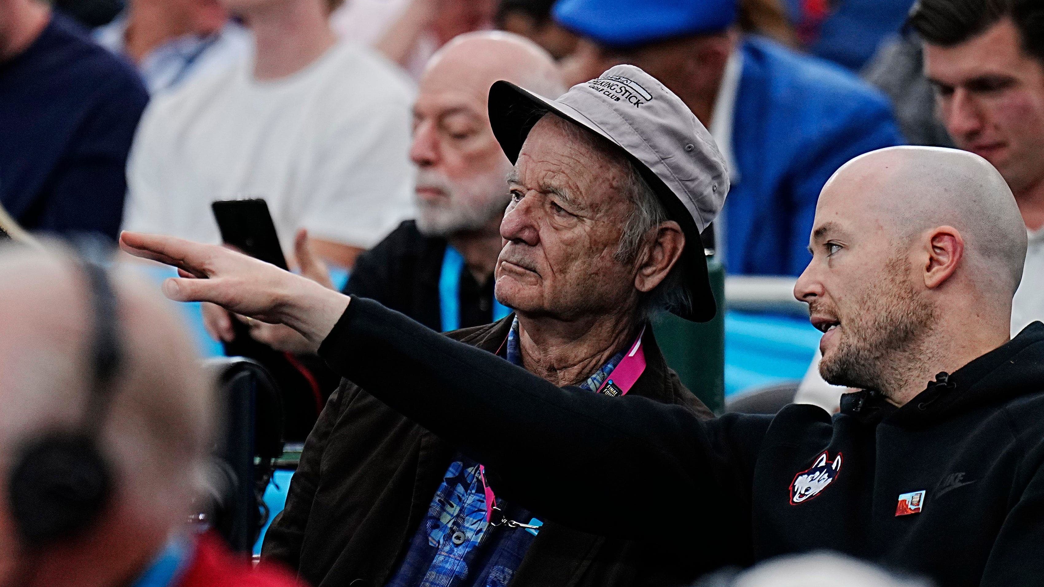Bill Murray Had So Much Fun Celebrating His Son’s National Title With UConn