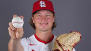 St. Louis Cardinals pitcher Tekoah Roby at spring training in Jupiter, Fla., on Feb 20, 2025.