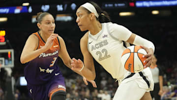 South Carolina basketball alum A'ja Wilson driving best a fellow all-time great in Diana Taurasi