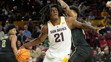 Arizona State forward Jayden Quaintance (21)