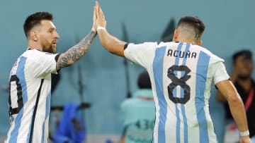 Acuña é titular da Seleção Argentina