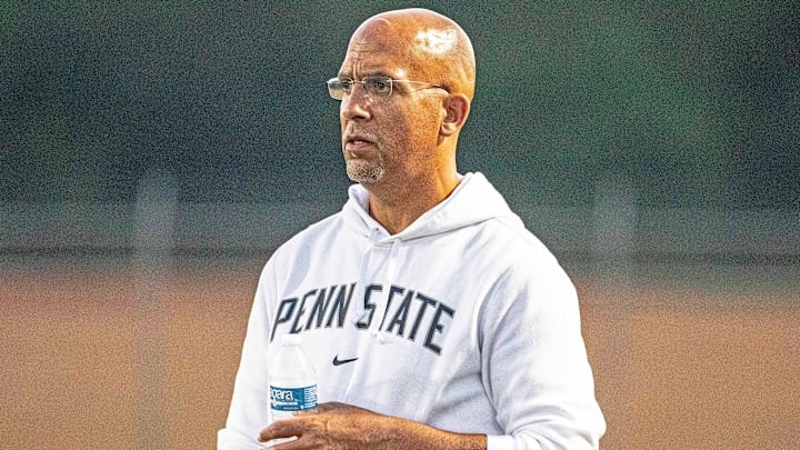 Penn State football head coach James Franklin