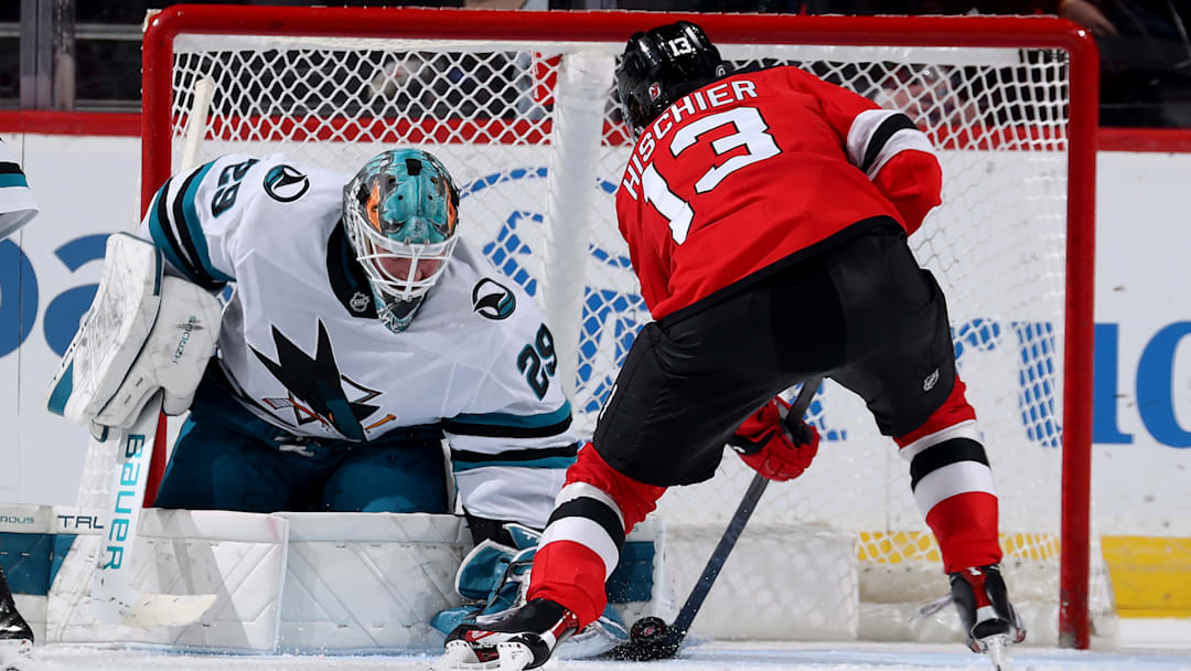 San Jose Sharks v New Jersey Devils